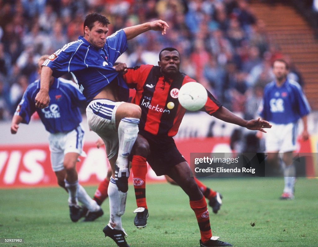 EINTRACHT FRANKFURT - SPVGG UNTERHACHING 3:0;