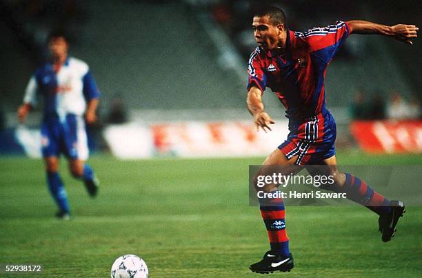 FUSSBALL: FC BARCELONA 25.08.96, RONALDO