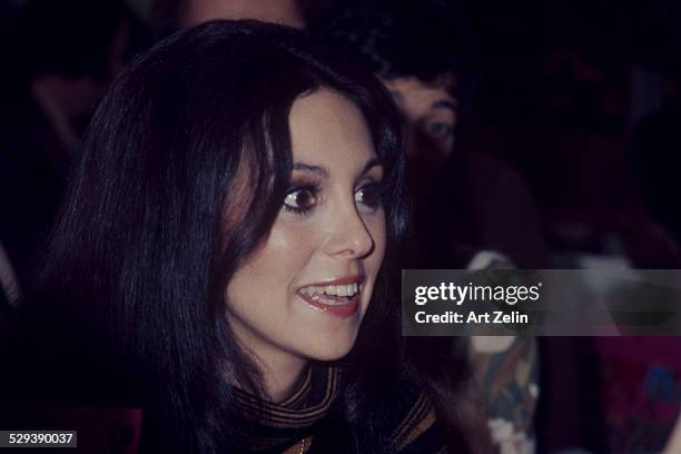 Marlo Thomas close-up; circa 1970; New York.