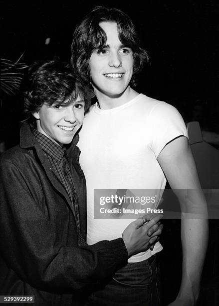 Kristy McNichol and Matt Dillon circa 1980 in New York City.