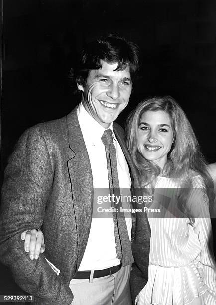 Tim Matheson and Blanche Baker circa 1981 in New York City.