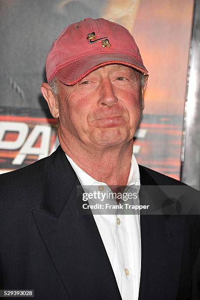 Director Tony Scott arrives at the premiere of "Unstoppable" held at the Regency Village Theater in Westwood.