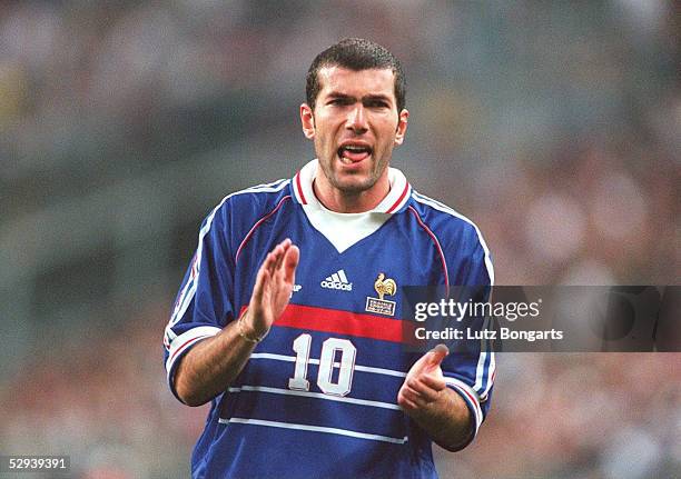 Denis/FRA; FRANKREICH 1; JUBEL Zinedine ZIDANE/FRA