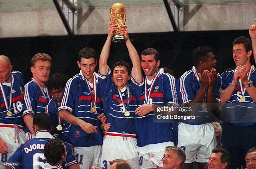 FUSSBALL: WM FRANCE 98 FINALE PARIS, 12.07.98