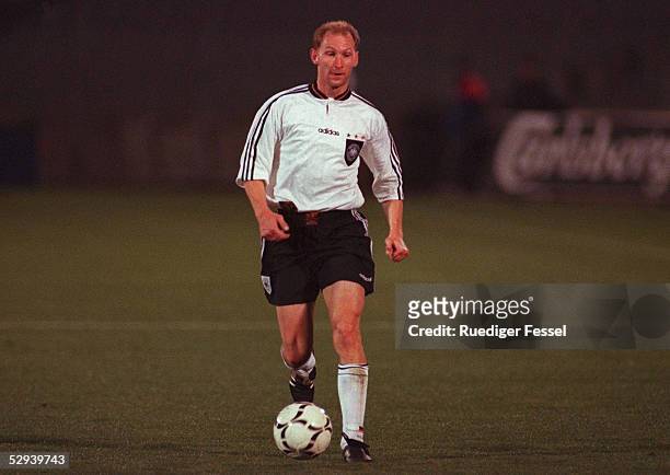 Am 26.02.97, Dieter EILTS/GER NATIONALMANNSCHAFT DFB TEAM