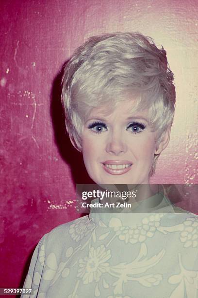 Connie Stevens close-up; circa 1970; New York.