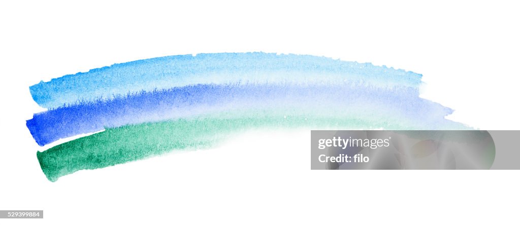 Abstract Water Color Paint Stripes High-Res Vector Graphic - Getty
