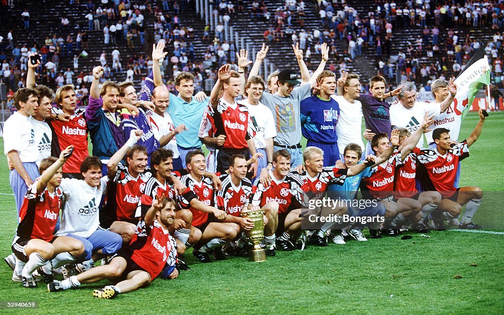 FUSSBALL: DFB POKAL FINALE 1992, HANNOVER 96