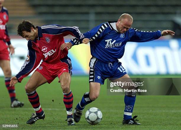 Muenchen; FC BAYERN MUENCHEN - HAMBURGER SV 2:1; Mehmet SCHOLL/BAYERN, Stig TOEFTING/HSV