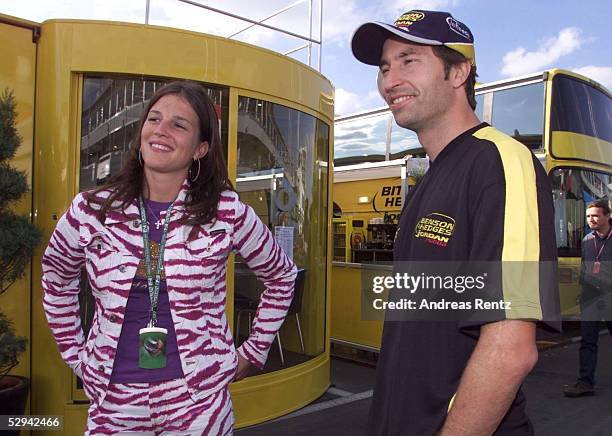 Nuerburgring; Tanja FRENTZEN und Heinz-Harald FRENTZEN /JORDAN HONDA