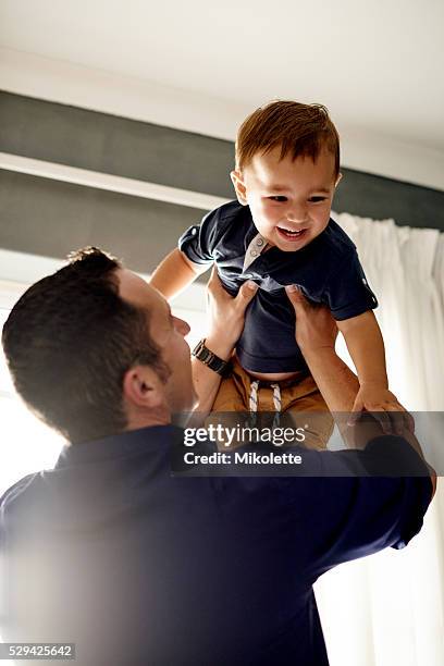 raising him to be the best he can be - being the best dad he can be stock pictures, royalty-free photos & images