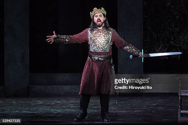 Manhattan School of Music Opera Theater presents Bloch's "Macbeth" at the John C. Borden Auditorium on Wednesday night, December 10, 2014.This...