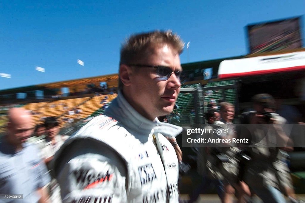 FORMEL 1 GP von AUSTRALIEN 2001: MIka HAEKKINEN/FIN