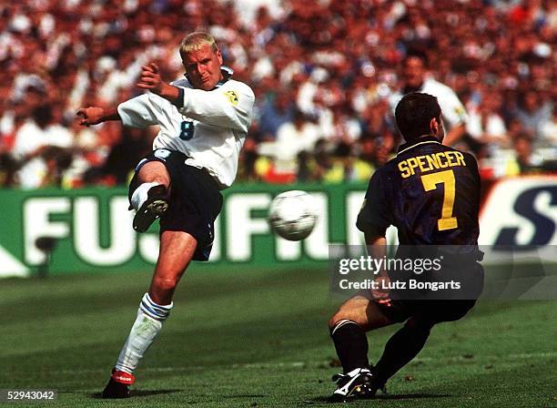 London; Paul GASCOIGNE/England, SPENCER/Schottland