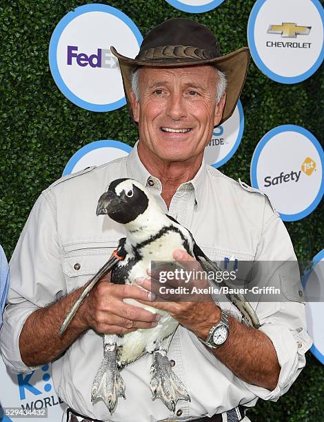 Zoologist Jack Hanna attends Safe Kids Day at Smashbox Studios on April 24, 2016 in Culver City, California.