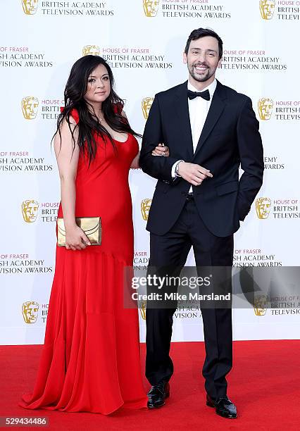 Ralf Little arrives for the House Of Fraser British Academy Television Awards 2016 at the Royal Festival Hall on May 8, 2016 in London, England.