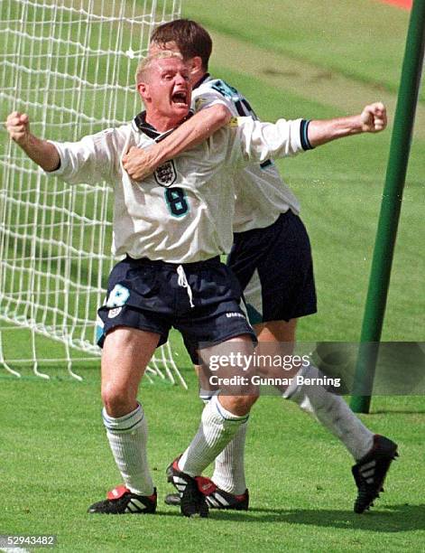 London; 0:2 TORJUBEL Paul GASCOIGNE/Alan SHEARER