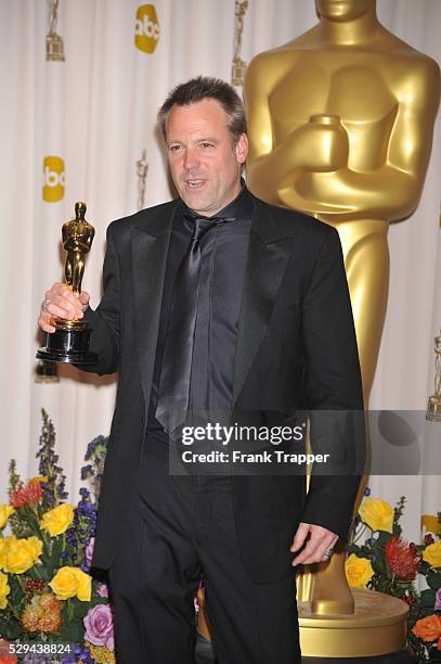 Wally Pfister at the 83rd Academy Awards, held at the Kodak Theater in Hollywood.