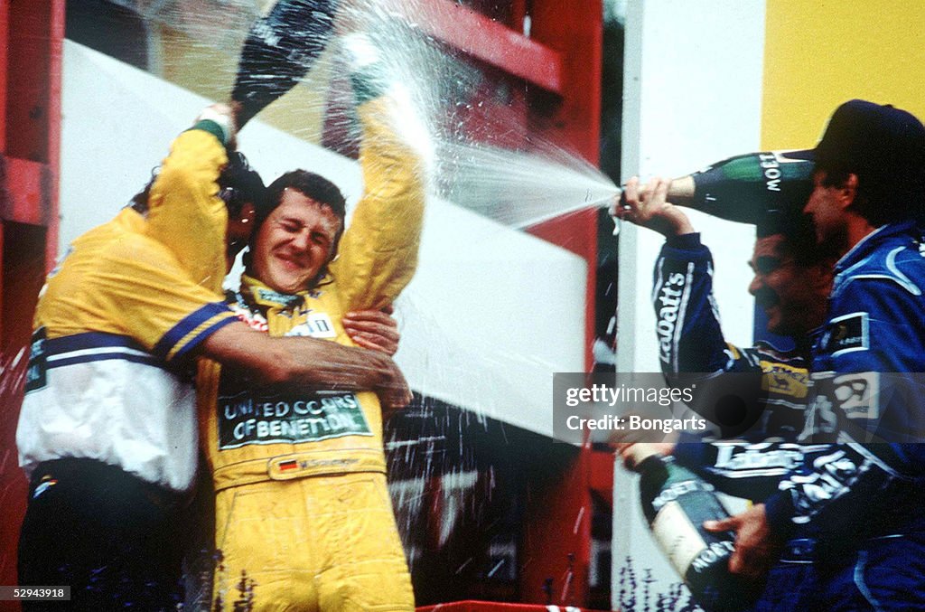 MOTORSPORT/FORMEL 1: GP VON BELGIEN 1992