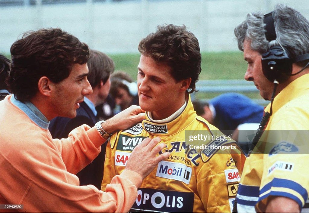 MOTORSPORT/FORMEL 1: GP VON BELGIEN 1992