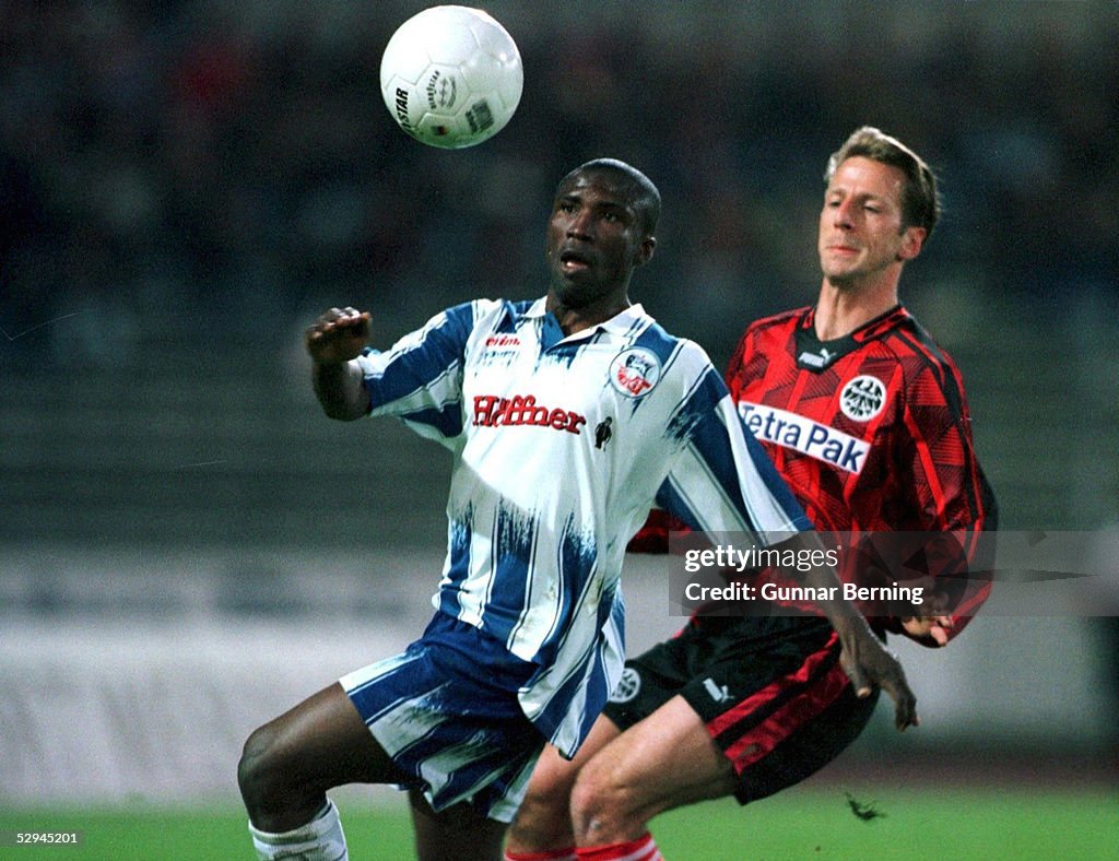 FUSSBALL: 1. BUNDESLIGA 95/96, EINTRACHT FRANKFURT