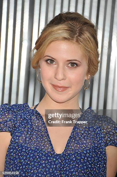 Actress Caroline Sunshine arrives at the premiere of "Real Steel" held at the Gibson Amphitheatre Universal CityWalk.