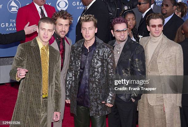 Nsync Performance Outfits 129 Us Grammy Nsync Arrival Stock Photos, High-Res Pictures, and Images ...