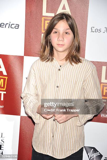 Actor Michael D'Addario arrives the the 2012 Los Angeles Film Festival Premiere of People Like Us held at the Regal Cinemas L.A. LIVE Stadium 14.