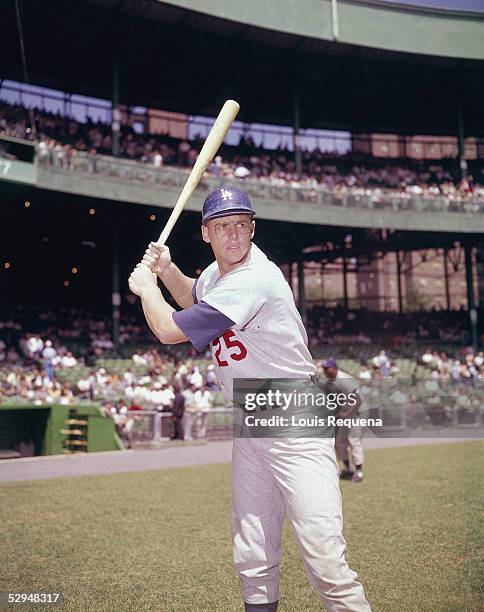 Frank Howard of the Los Angeles Dodgers poses for a season portrait. Frank Howard played for the Los Angeles Dodgers from 1958-1964.