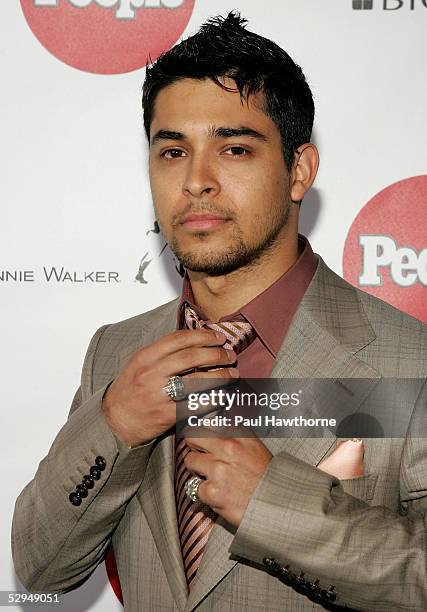 Actor Wilmer Valderrama attends People En Espanol's 4th Annual "50 Most Beautiful" Gala at Capitale May 18, 2005 in New York City.