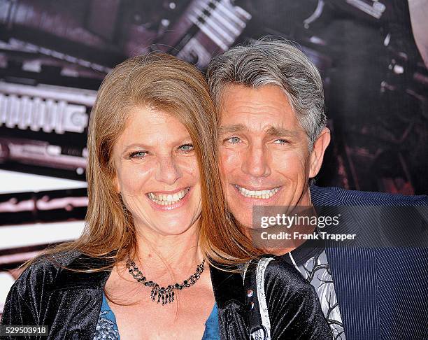 Actor Eric Roberts and wife Eliza Roberts arrive at the Premiere of Lionsgate Films' "The Expendables" held at Grauman's Chinese Theatre in Hollywood.