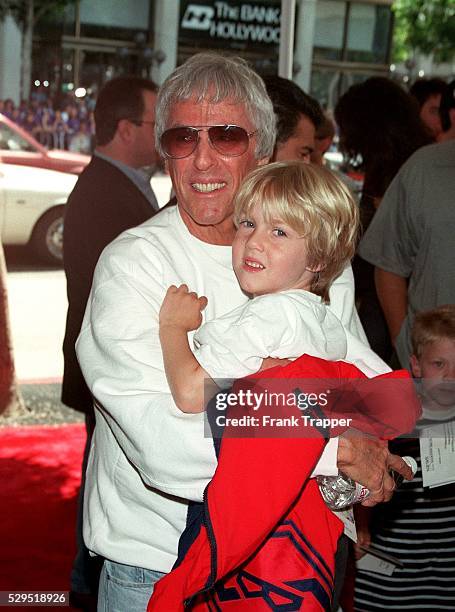 Burt Bacharach and his son Oliver arrive at the Mann's Chinese Theater.