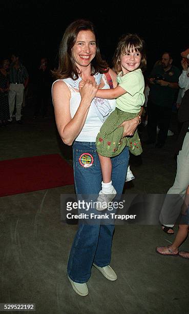 Mimi Rogers and her daughter Lucy Ciaffa.