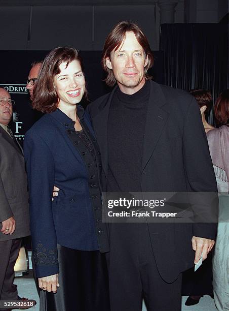 Arrival of Kevin Sorbo with his wife.