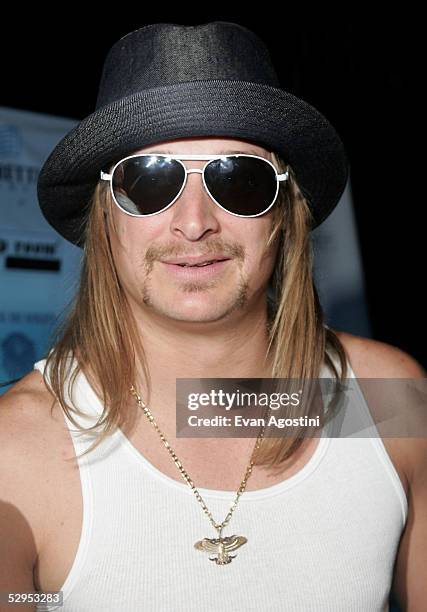 Musician Kid Rock arrives at Naomi Campbell's Le Carnival D'Or party at VIP Terraces, Palm Beach during the 58th International Cannes Film Festival...