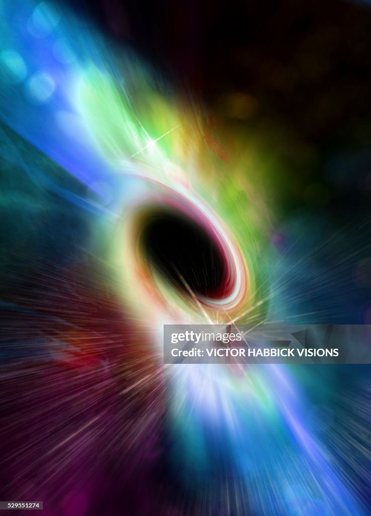 Black hole, artwork