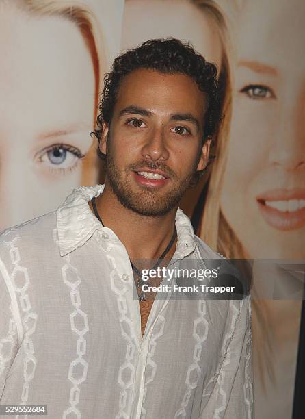 Howie Dorough arriving at the premiere of "White Oleander."