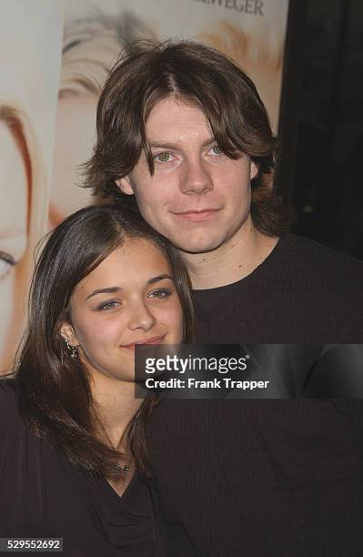 Patrick Fugit and Vita Rayne arriving at the premiere of "White Oleander."
