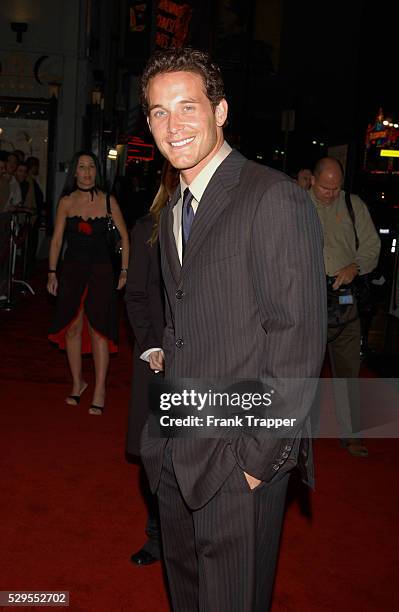 Cole Hauser arriving at the premiere of "White Oleander."
