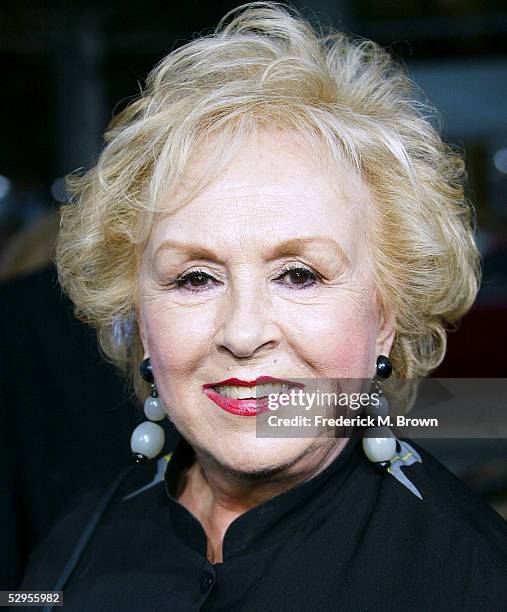 Actress Doris Roberts attends the film premiere of The Longest Yard at Graumans Chinese Theater on May 19, 2005 in Hollywood, California.