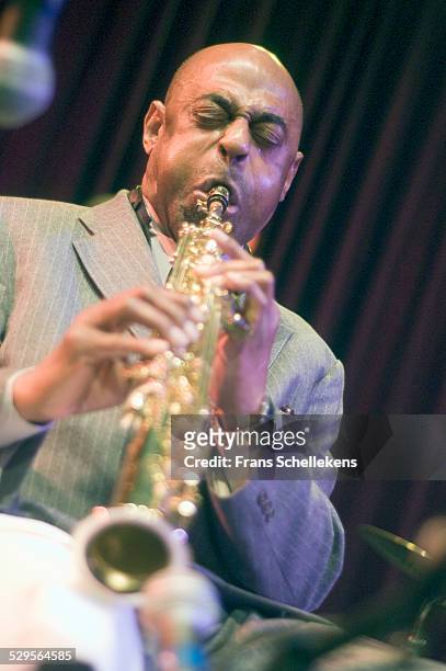Archie Shepp, saxophone, performs on April 18th 2004 at the BIM huis in Amsterdam, Netherlands.