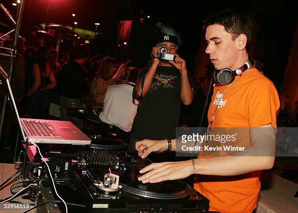 Dj's at the afterparty for the premiere of Paramount Pictures' "The Longest Yard" on May 19, 2005 in Los Angeles, California.