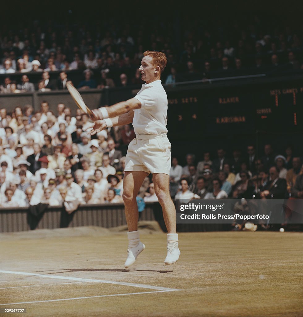 Rod Laver At Wimbledon