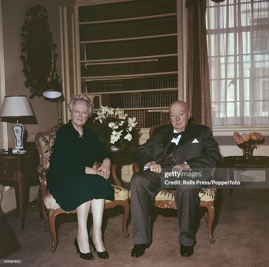 Winston And Clementine Churchill