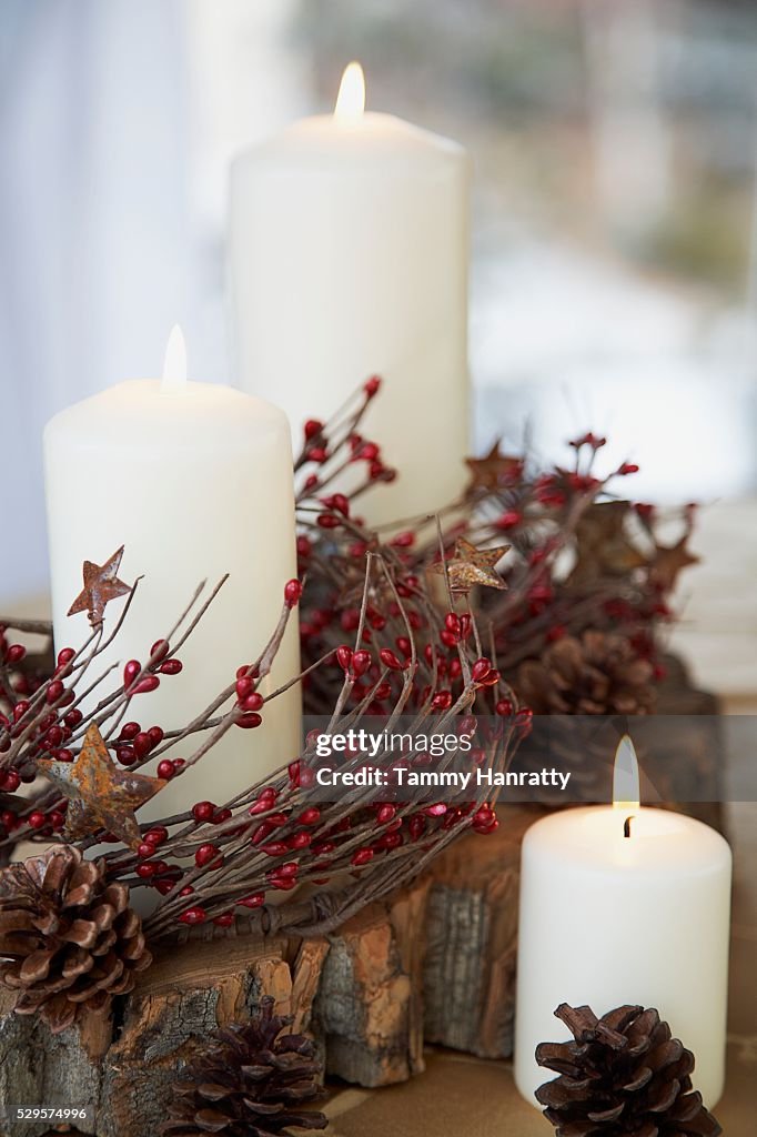 Festive Christmas Centerpieces