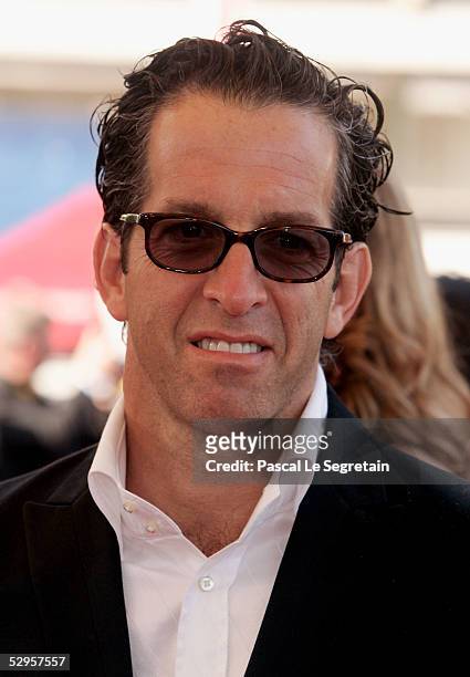 Designer Kenneth Cole attends the screening of "Three Burials of Melquiades Estrada" at the Grand Theatre during the 58th International Cannes Film...