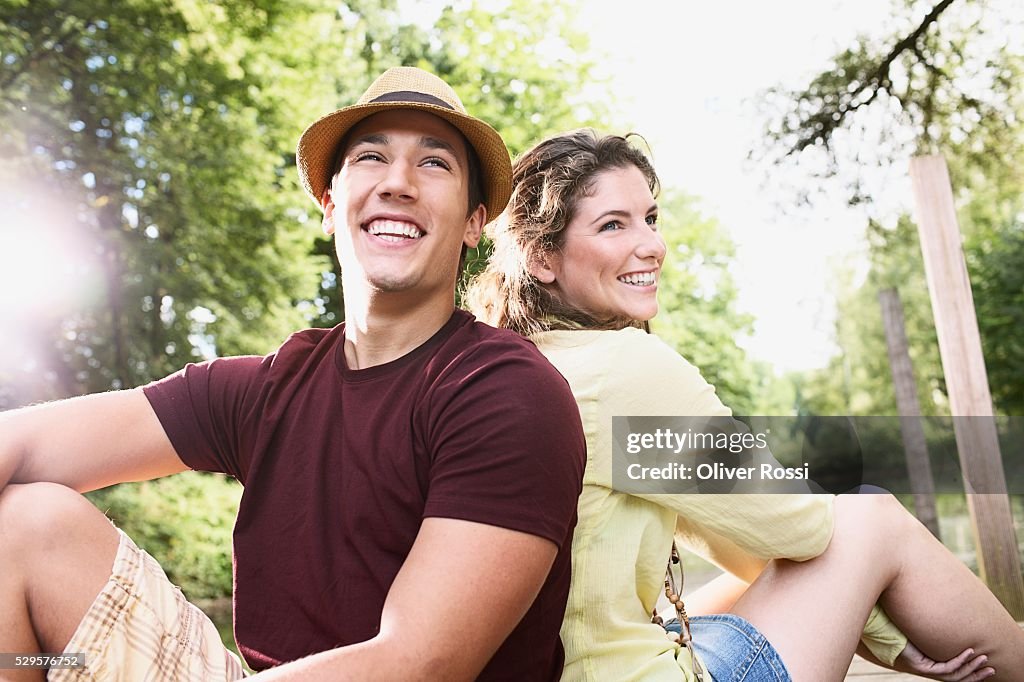 Couple Outside