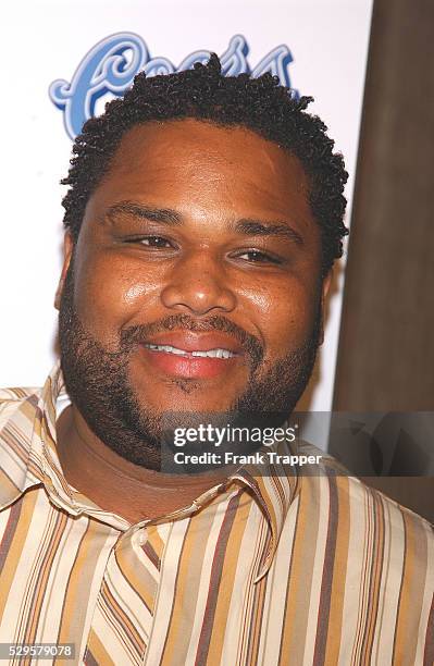 Anthony Anderson arrives at the premiere of "Scary Movie 3."