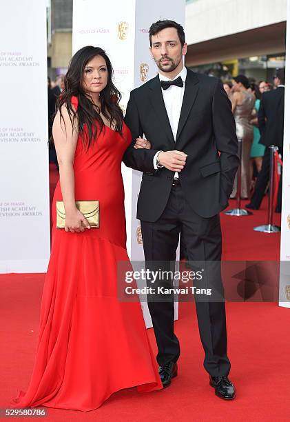 Ralf Little arrives for the House Of Fraser British Academy Television Awards 2016 at the Royal Festival Hall on May 8, 2016 in London, England.