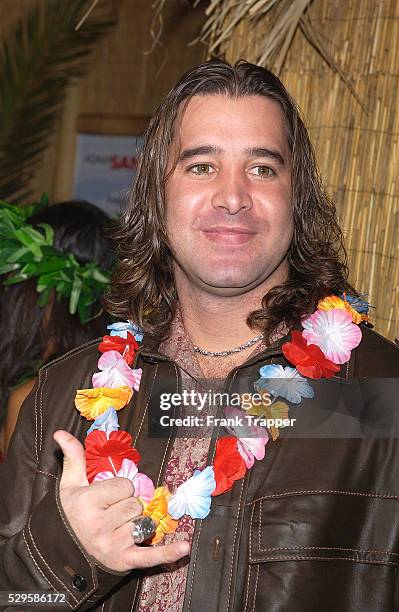 Scott Stapp arrives at the premiere of "50 First Dates."